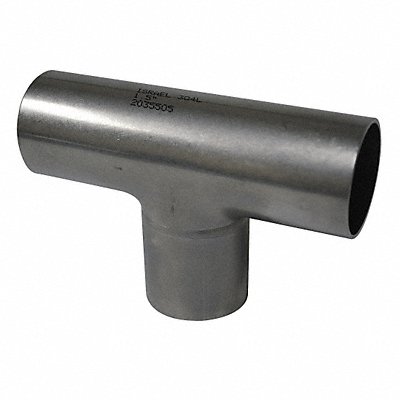 GRAINGER V7W20 Tee 2 Butt Weld SS