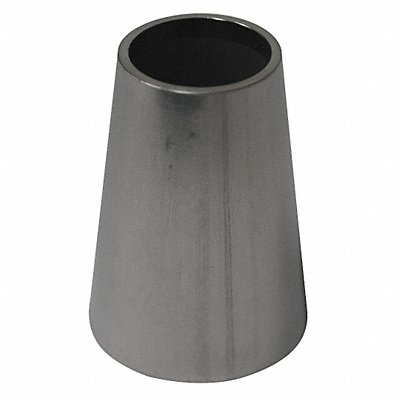 GRAINGER V31W6L20X15 Concentric Reducer 2 x 1-1/2 Butt Weld