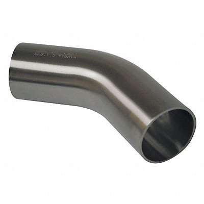 MAXPURE TE2KS6L75PM Elbow 45 Deg T316L SS 3/4