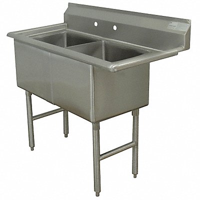 ADVANCE TABCO FC21818X Scullery Sink Square 18inx18inx14in