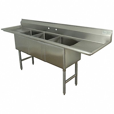 ADVANCE TABCO FC3162018RLX Scullery Sink Rectangle 16inx20inx14in