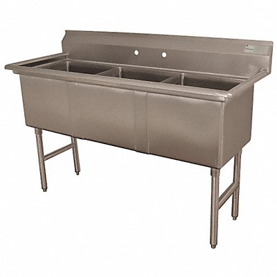 ADVANCE TABCO FC31818X Scullery Sink Square 18inx18inx14in