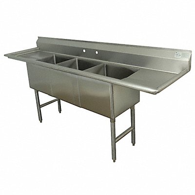 ADVANCE TABCO FC3182418RLX Scullery Sink Rectangle 18inx24inx14in