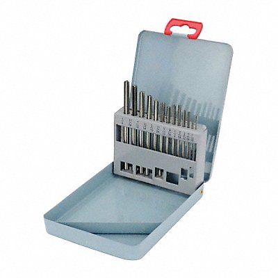 GRAINGER 11V296 Chucking Reamer Sets 1/16In- 1/4 In 13pc