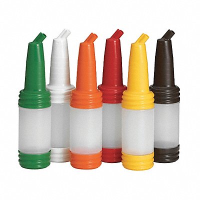 TABLECRAFT PRODUCTS COMPANY N32A Pouring Set Long Neck Assorted PK12