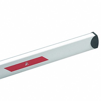 BFT N728033 Barrier Arm Alum 118 1/8 L WHT