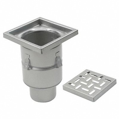 BLUCHER BFD314 Floor Drain 11 5/8 in Body H SS