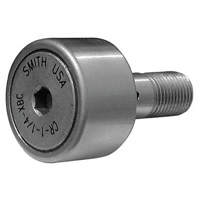 SMITH BEARING CR58XBEC Cam Follower 5/8 in Dia Std Double Sealed