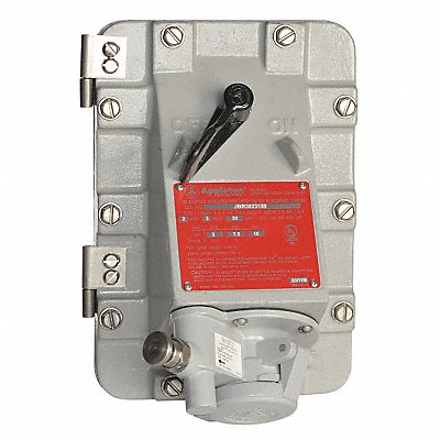 APPLETON ELECTRIC JBR3023150 Receptacle 30A 3P 2W Alum UL 1010 600VAC