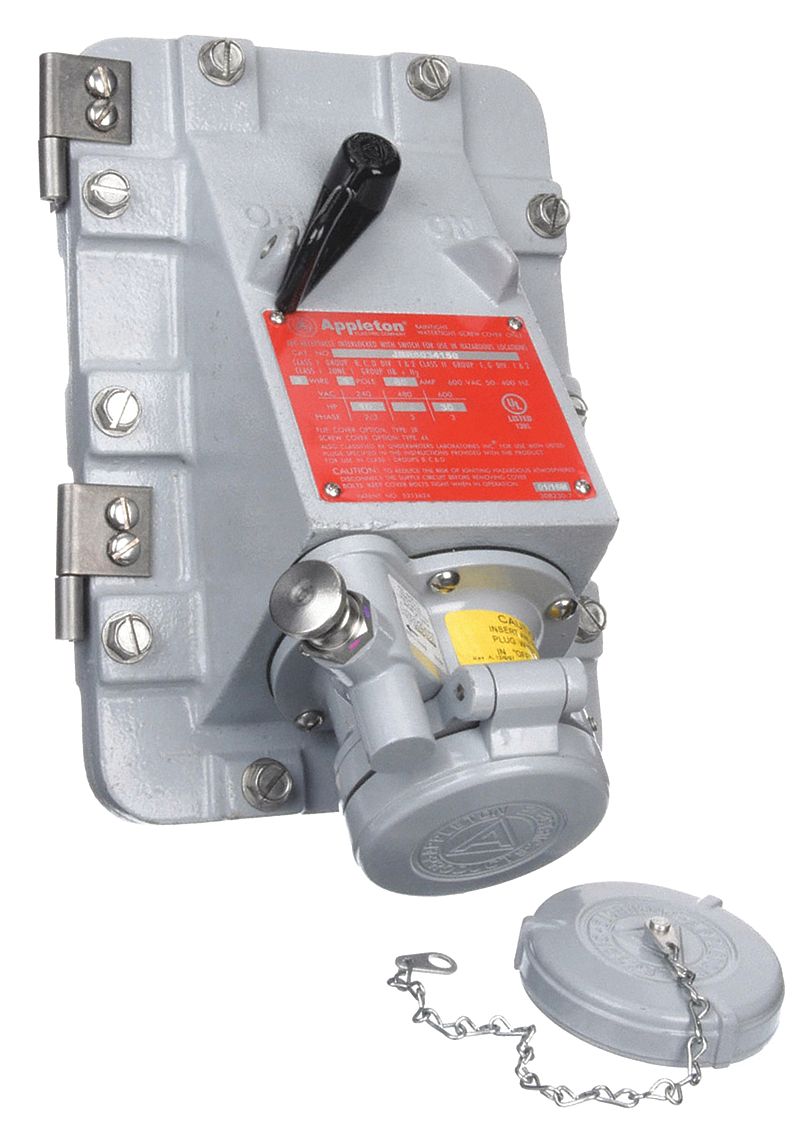 APPLETON ELECTRIC JBR6034150 Recptacl 60A 4P 3W NEMA 3R 4 4X 7BCD 9FG