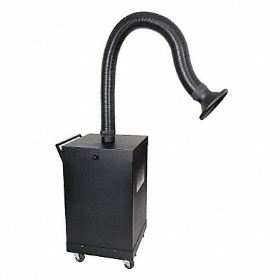 EXTRACT-ALL SP400 Fume Extractor 6 ft L Arm 4 in Dia
