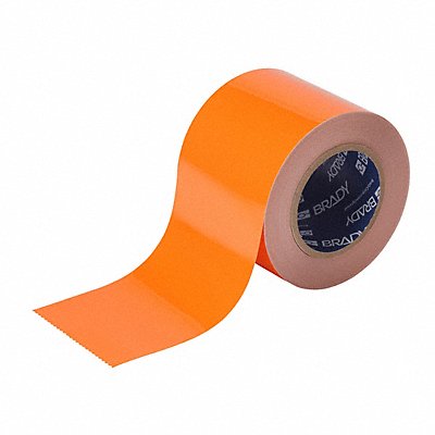 BRADY 104376 K3877 Floor Tape Orange 4 inx100 ft Roll