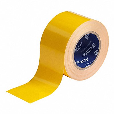 BRADY 104342 K3878 Floor Tape Yellow 3 inx100 ft Roll