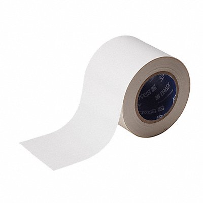 BRADY 104371 K3877 Floor Tape White 4 inx100 ft Roll