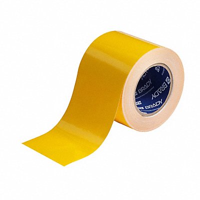 BRADY 104372 K3877 Floor Tape Yellow 4 inx100 ft Roll