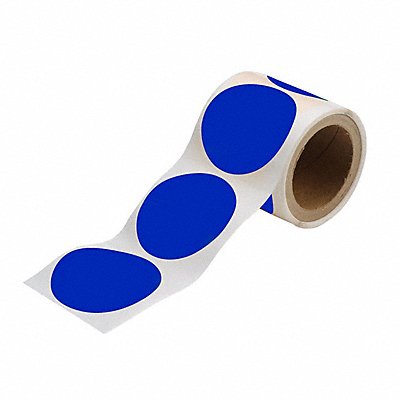 BRADY 104402 G5690 Floor Tape Blue 3.5 in Circle PK350