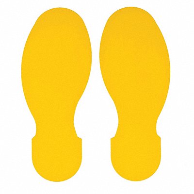 BRADY 104409 G5695 Floor Tape Yellow 3.5 inx10 in Foot PK10