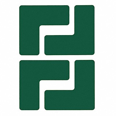 BRADY 104431 G5696 Floor Tape Green 2 inx5 in L PK20