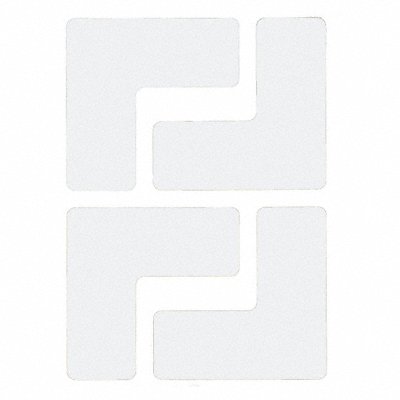 BRADY 104435 G5696 Floor Tape White 2 inx5 in L PK20