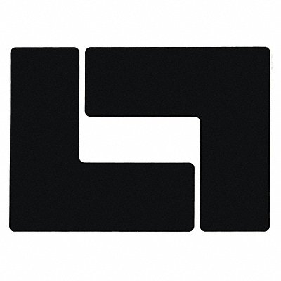 BRADY 104446 G5697 Floor Tape Black 3 inx8 in L PK20