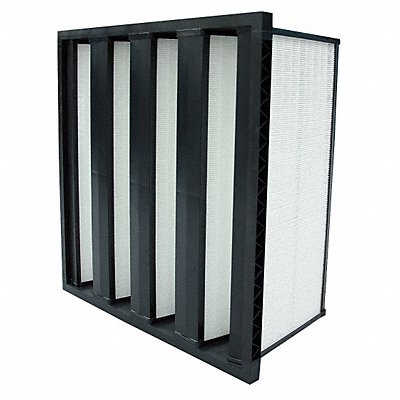 GRAINGER 53DK13 V-Bank Air Filter 16x24x12 MERV 14
