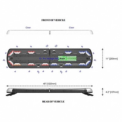 CODE 3 1270001C LED Lightbar