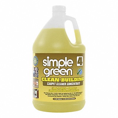 SIMPLE GREEN 1210000211201 Carpet Cleaner 1 gal.Bottle PK2