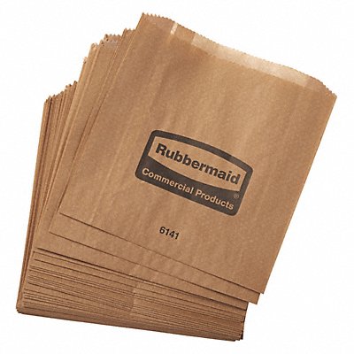 RUBBERMAID COMMERCIAL PRODUCTS FG6141000000 Replacement Sanitary Bags For 6140