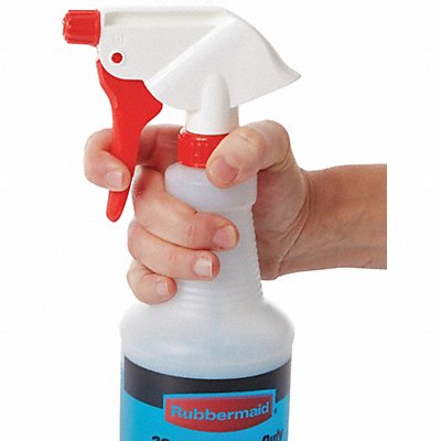 RUBBERMAID COMMERCIAL PRODUCTS FG9C03060000 Spray Bottle w/Trigger 32 oz.