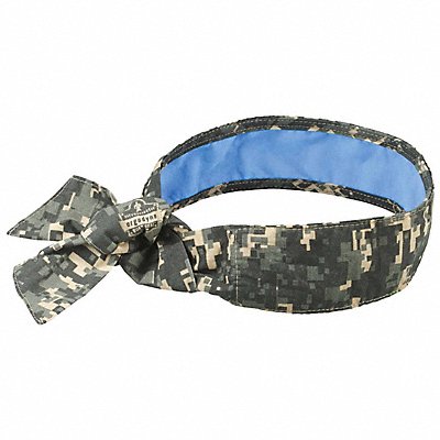 CHILL-ITS BY ERGODYNE 6700CT Cooling Tie Bandana Universal Camo