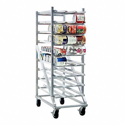 NEW AGE INDUSTRIAL 1256CK Can Rack 77 1/4 in H 8 Shelves