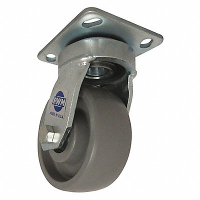 RWM 48GTB0620S Plate Castor 6 Wheel Dia