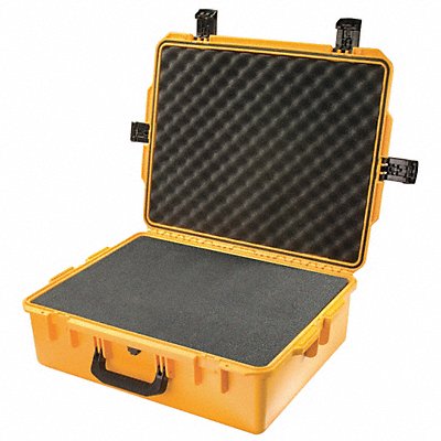 PELICAN IM2700 G3191 Protective Case 6 in Padlock Hasp Press Pull Yellow
