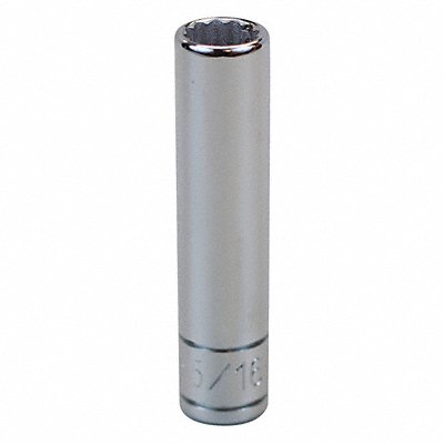SK PROFESSIONAL TOOLS 44909 Socket Steel Chrome 9/32 in