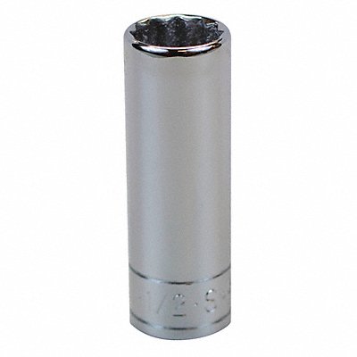 SK PROFESSIONAL TOOLS 44916 Socket Steel Chrome 1/2 in