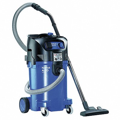 NILFISK 302004234 Shop Vacuum 12 gal Plastic 135 cfm