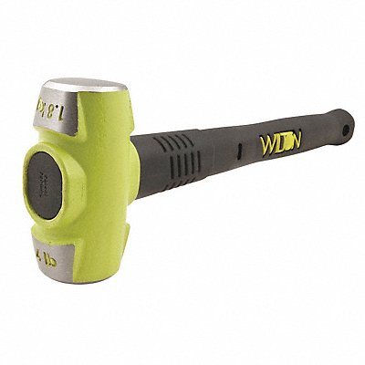 WILTON 20416 Sledge Hammer 4 lb 18 In Rubber/Steel