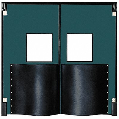 CHASE 6096XDFGR Swinging Door 8 x 5 ft Forest Green PR
