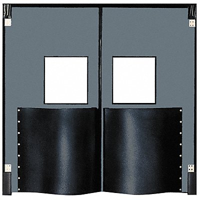 CHASE 6096XDMGR Swinging Door 8 x 5 ft Metallic Grey PR