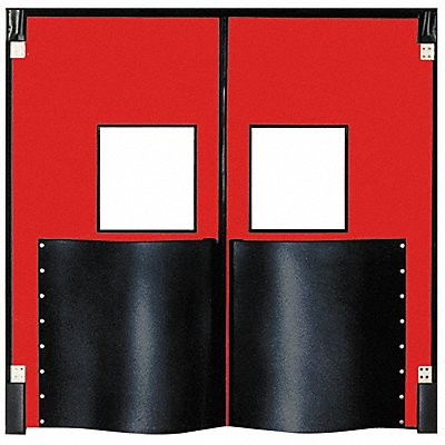 CHASE 7296XDRED G4690 Swinging Dr 8x6 ft Red Polyethylene PR