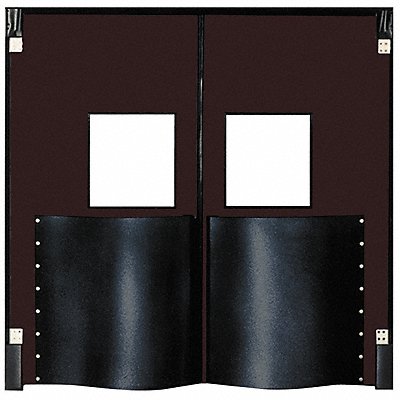 CHASE 7284XDBUR G4689 Swinging Door 7 x 6 ft Burgundy PR