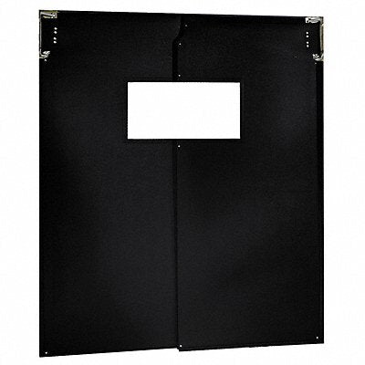 CHASE AIR2006084BLA G2992 Flexible Swinging Door 7 x 5 ft Black PR