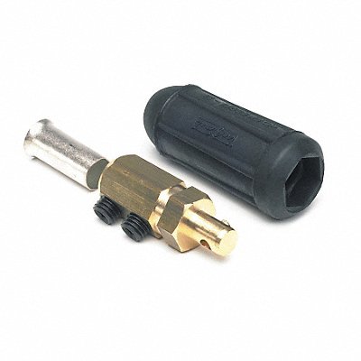 LINCOLN ELECTRIC K85295 Calbe Plug Male 2/0 to 3/0 AWG Double