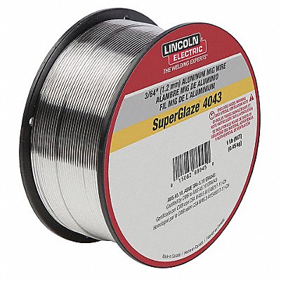 LINCOLN ELECTRIC ED030310 K4265 MIG Welding Wire 4043 .045 1 lb