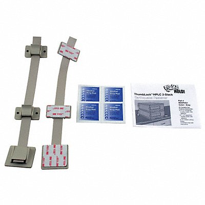 QUAKEHOLD! RDHP2G1 HPLC 2-Stack Fastener Kit Grey