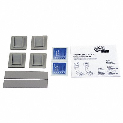 QUAKEHOLD! RDT44G1 Equipment Fastener 50 Lbs Grey