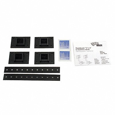 QUAKEHOLD! RDT64B1 Equipment Fastener 200 Lbs Black