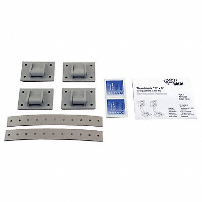 QUAKEHOLD! RDT64G1 Equipment Fastener 200 Lbs Grey