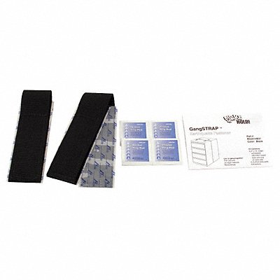 QUAKEHOLD! RG2X14B21 Ganging File Strap Black