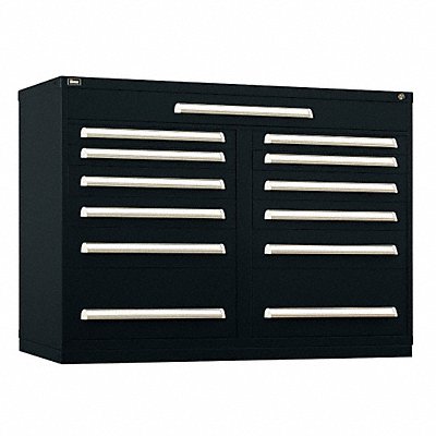 VIDMAR RP2160ALBK Modular Drawer Cabinet 44 x60 x28 Black 13Drwr